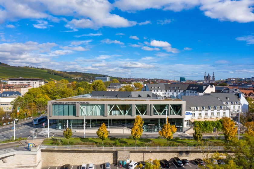 Congress Centrum Würzburg Luftaufnahmen